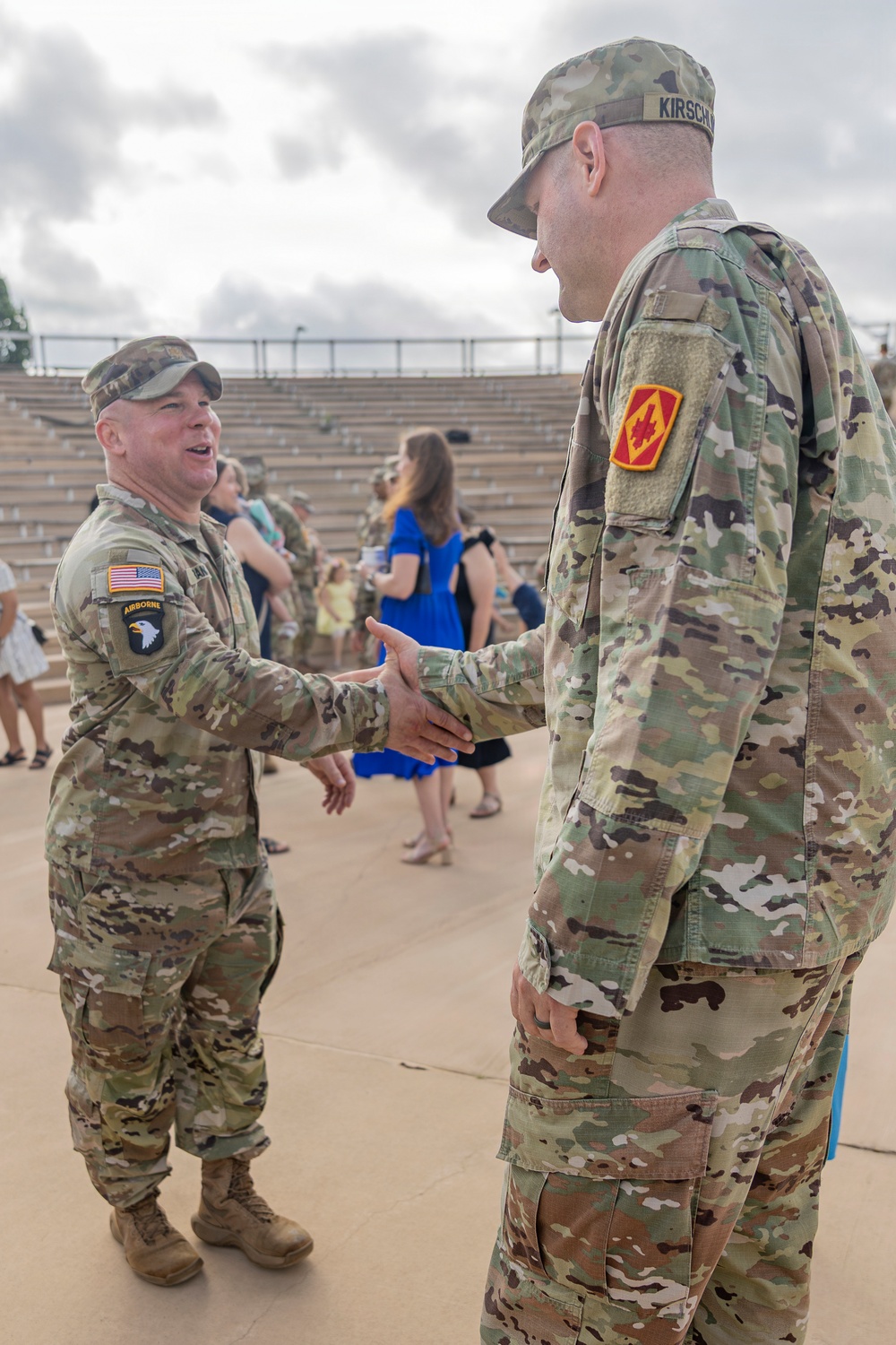 2-20th Field Artillery Regiment Change of Responsibility