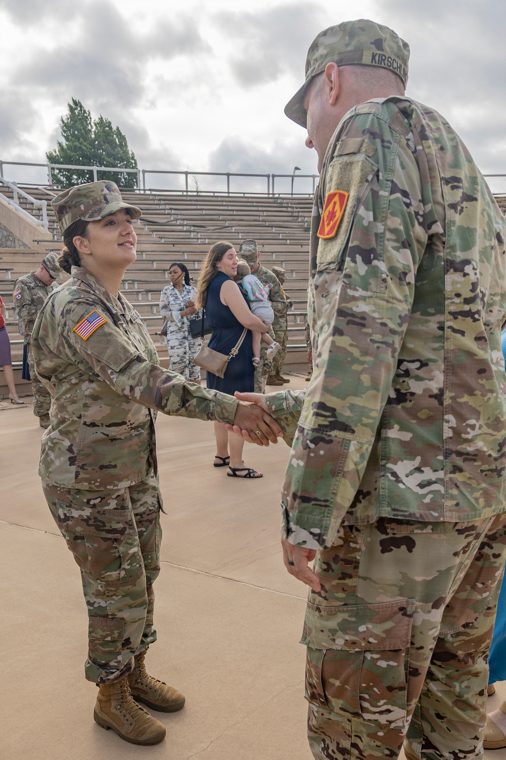 2-20th Field Artillery Regiment Change of Responsibility