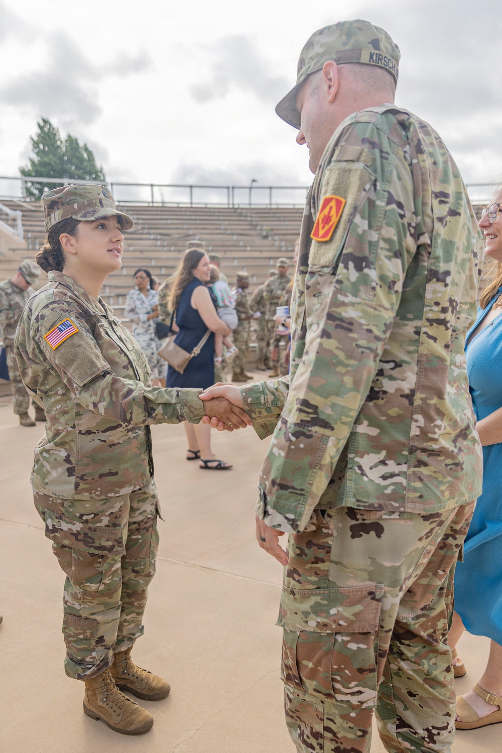 2-20th Field Artillery Regiment Change of Responsibility