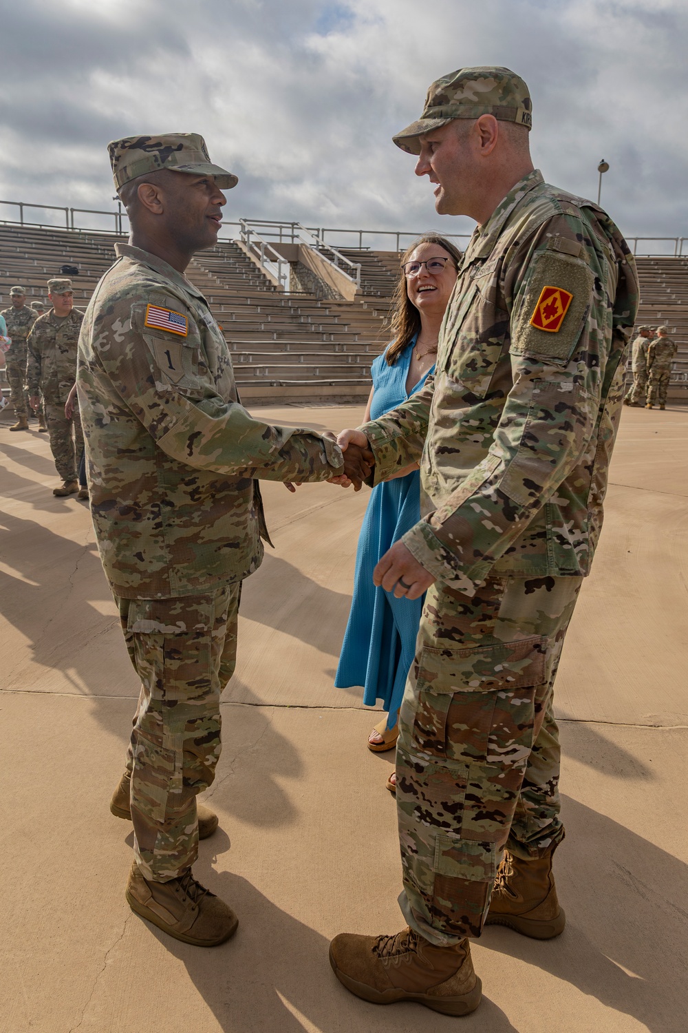 2-20th Field Artillery Regiment Change of Responsibility