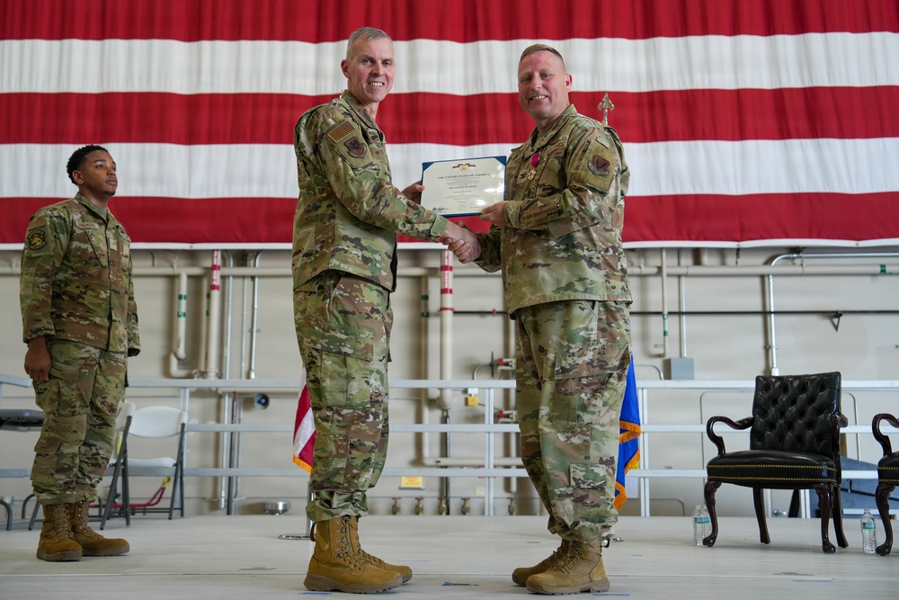432d MSG Change of Command Ceremony