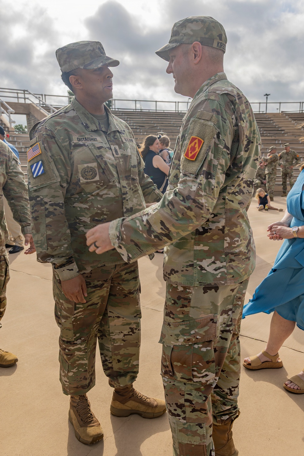2-20th Field Artillery Regiment Change of Responsibility