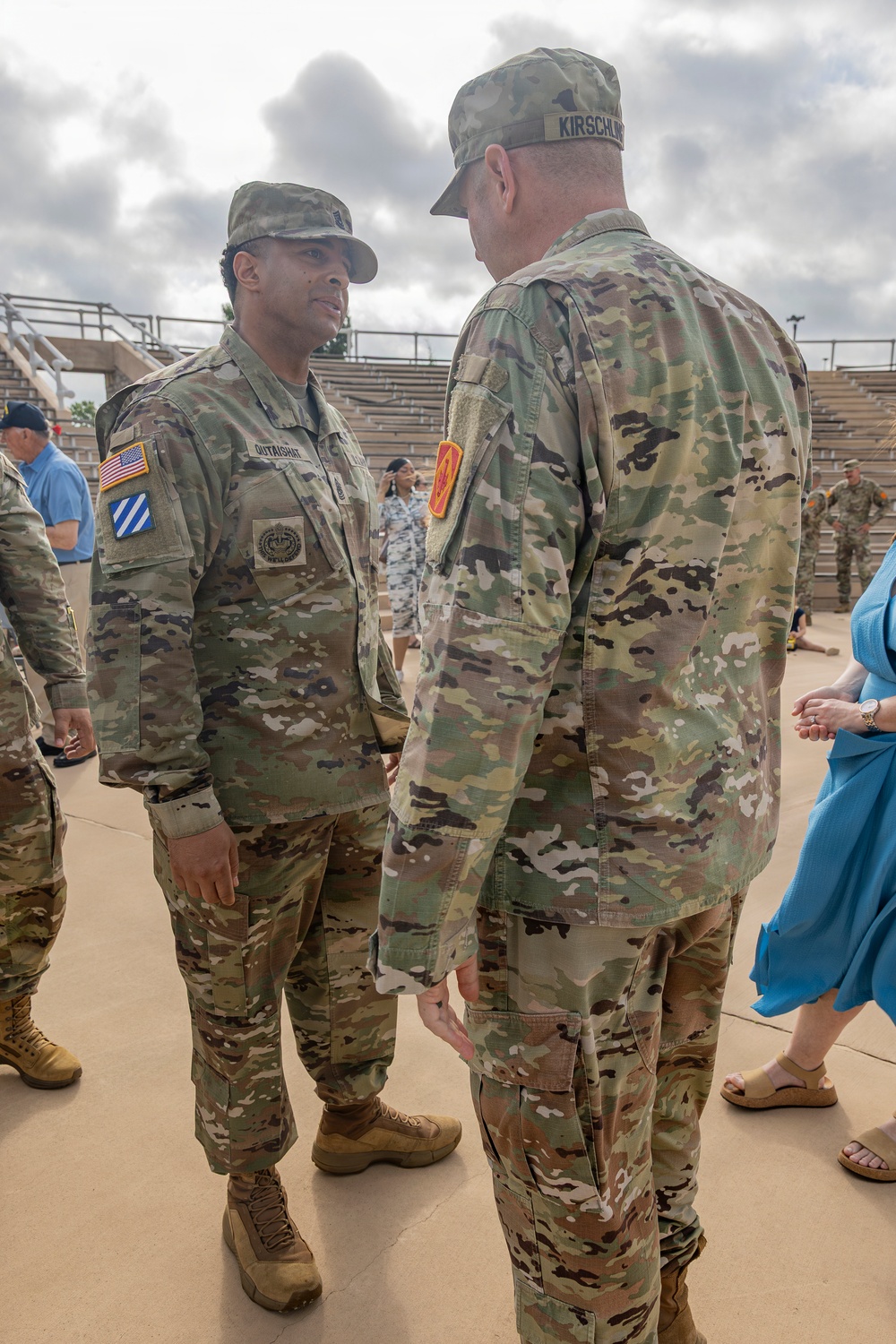 2-20th Field Artillery Regiment Change of Responsibility