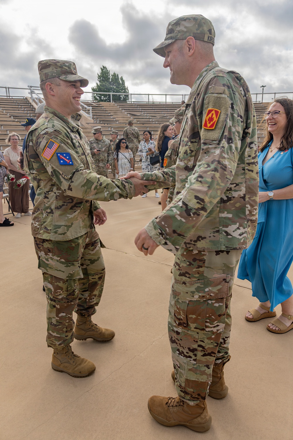 2-20th Field Artillery Regiment Change of Responsibility