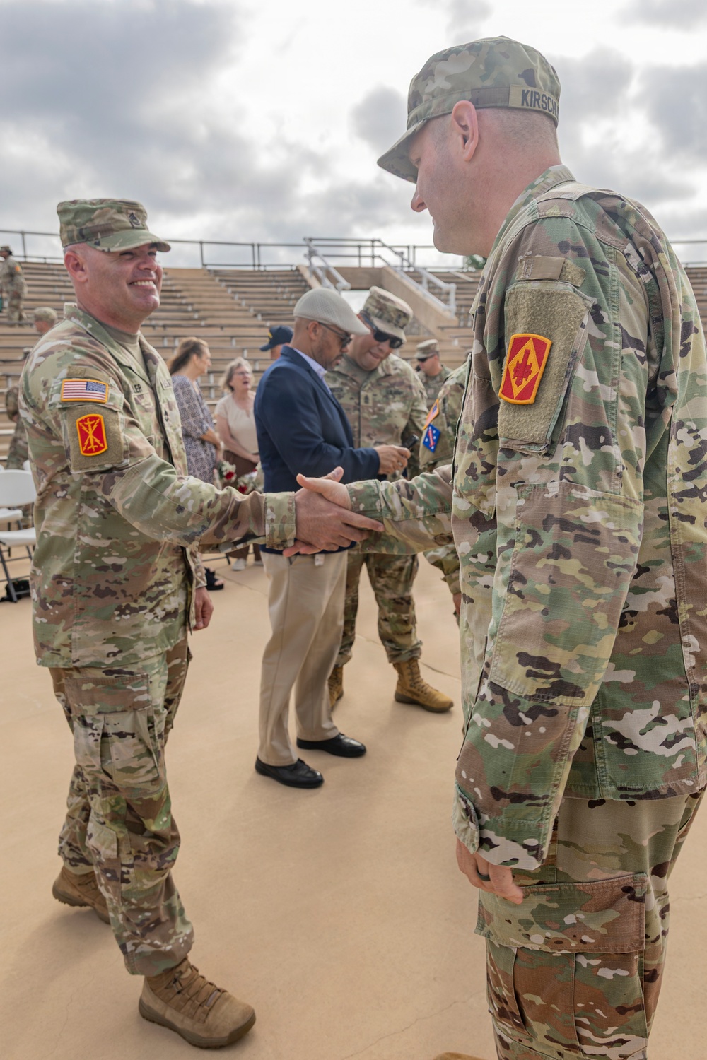2-20th Field Artillery Regiment Change of Responsibility
