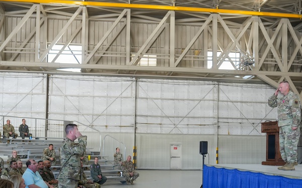432d MSG Change of Command Ceremony