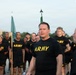 III Armored Corps Conducts Battalion Run