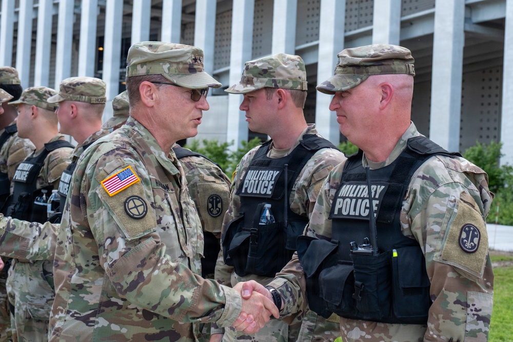 Missouri National Guard Soldiers support FIFA World Cup Events in Kansas City