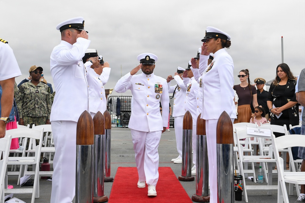 HMC Cooley's Retirement Ceremony
