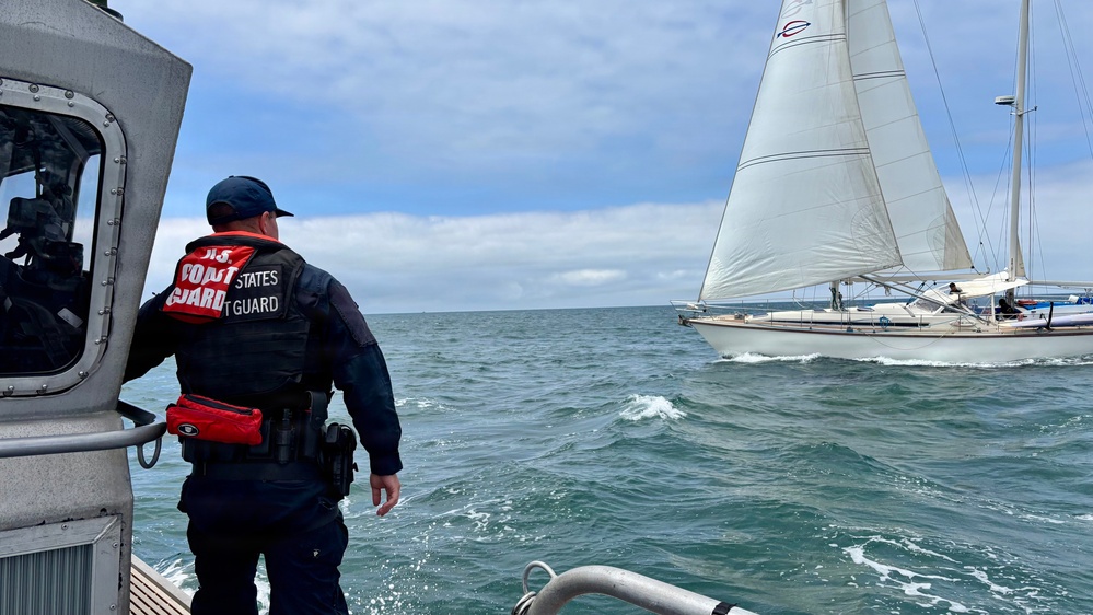 Coast Guard Station Los Angeles-Long Beach conducts security patrol in support of Operation Ready Eagle, FIFA World Cup 2026