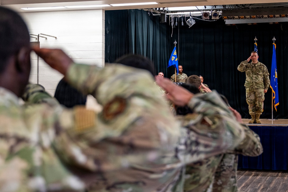 49th Comptroller Squadron Change of Command
