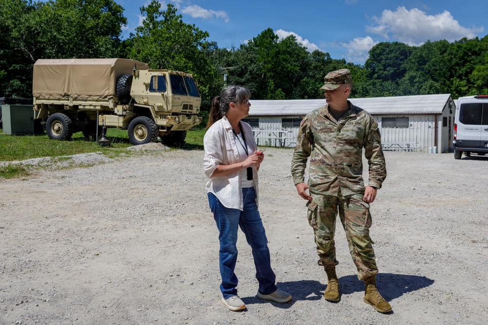 Civilian and Soldier Coordination for Operation Patriot Press
