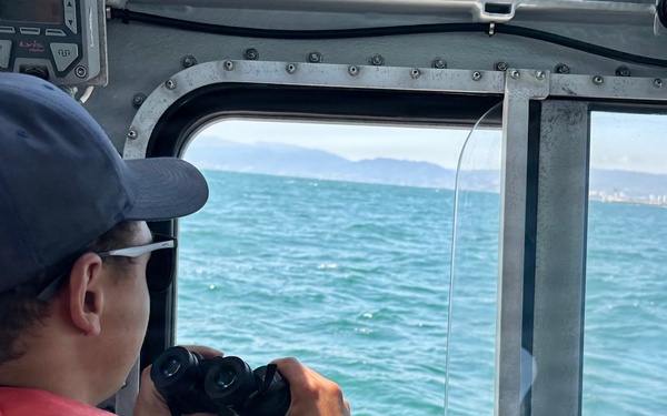 Coast Guard Station Los Angeles-Long Beach conducts security patrol in support of Operation Ready Eagle, FIFA World Cup 2026