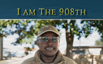 I am The 908th:  Senior Airman Adrian Kimutai