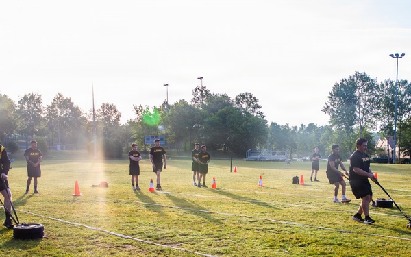 Regimental Observer/Controller Troop Army Fitness Test