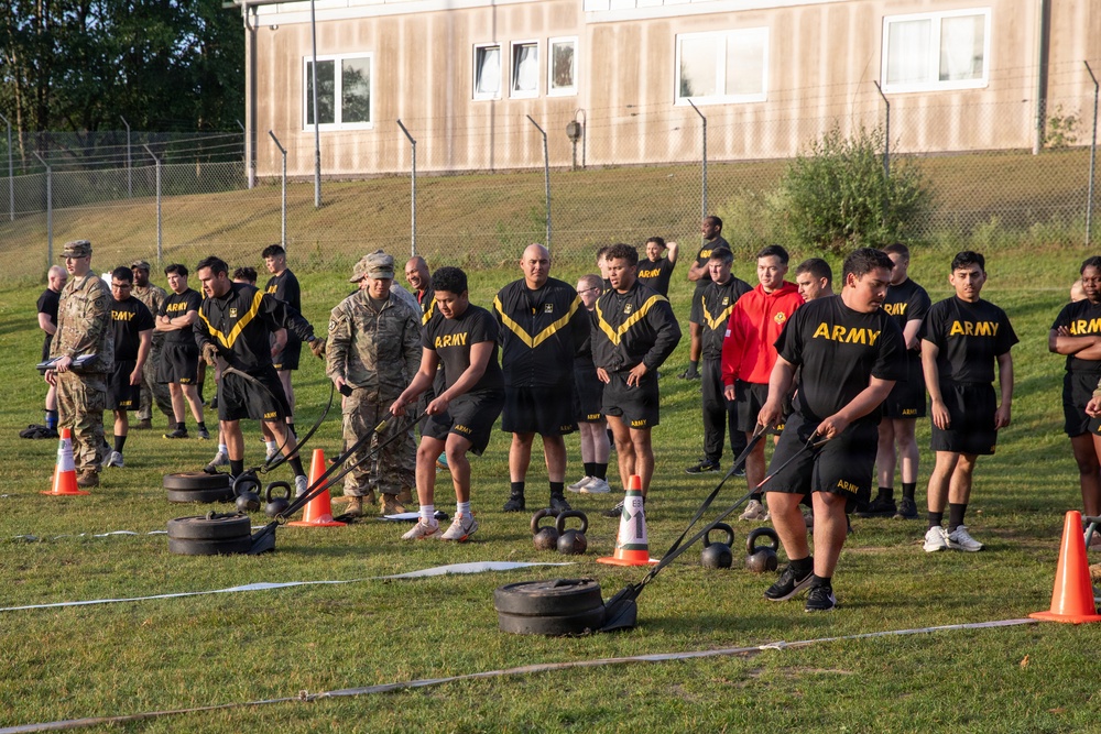 Regimental Observer/Controller Troop Army Fitness Test