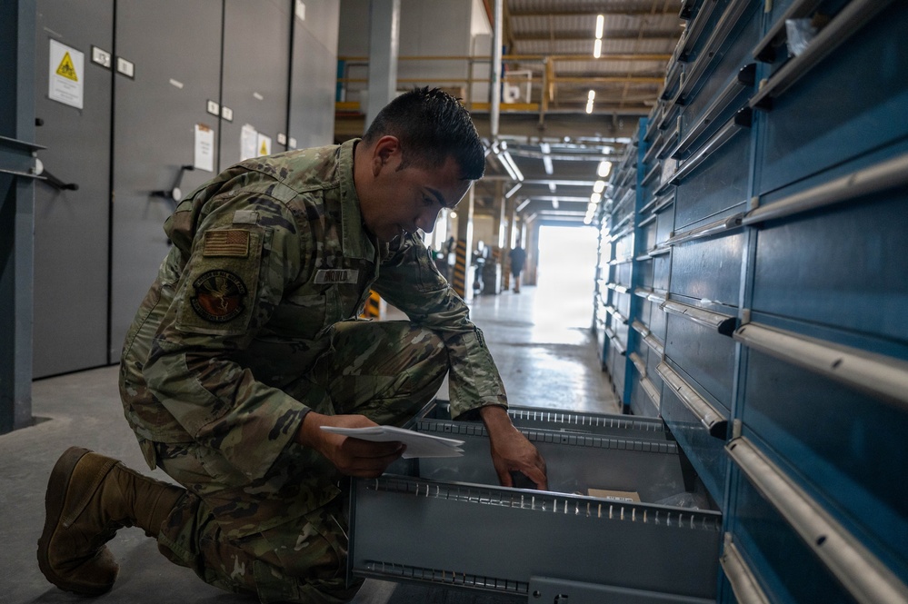 161st Logistics Readiness Squadron Supply Personnel Train at Aviano Air Base