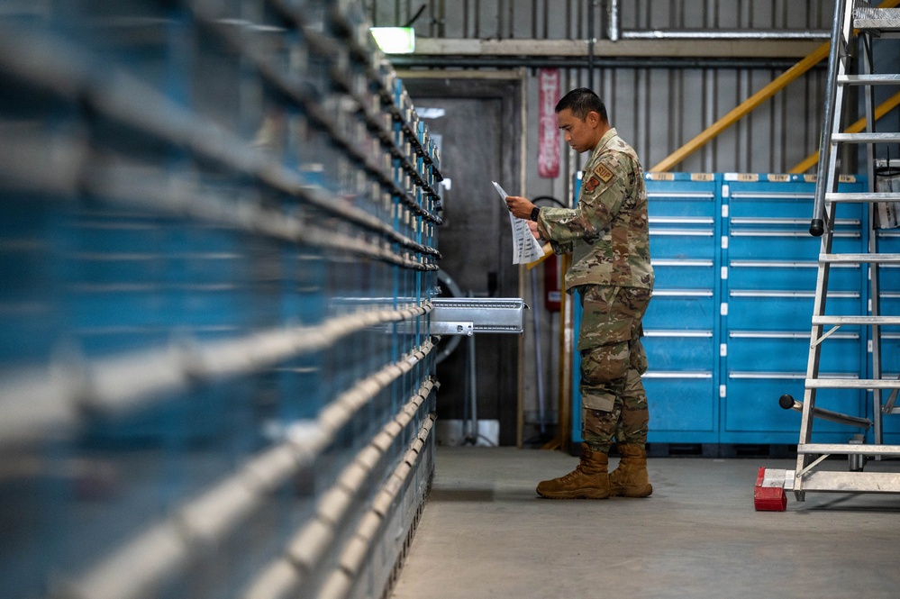 161st Logistics Readiness Squadron Supply Personnel Train at Aviano Air Base