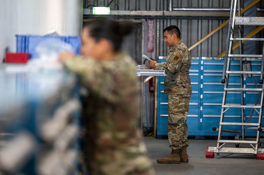 161st Logistics Readiness Squadron Supply Personnel Train at Aviano Air Base