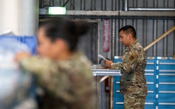 161st Logistics Readiness Squadron Supply Personnel Train at Aviano Air Base