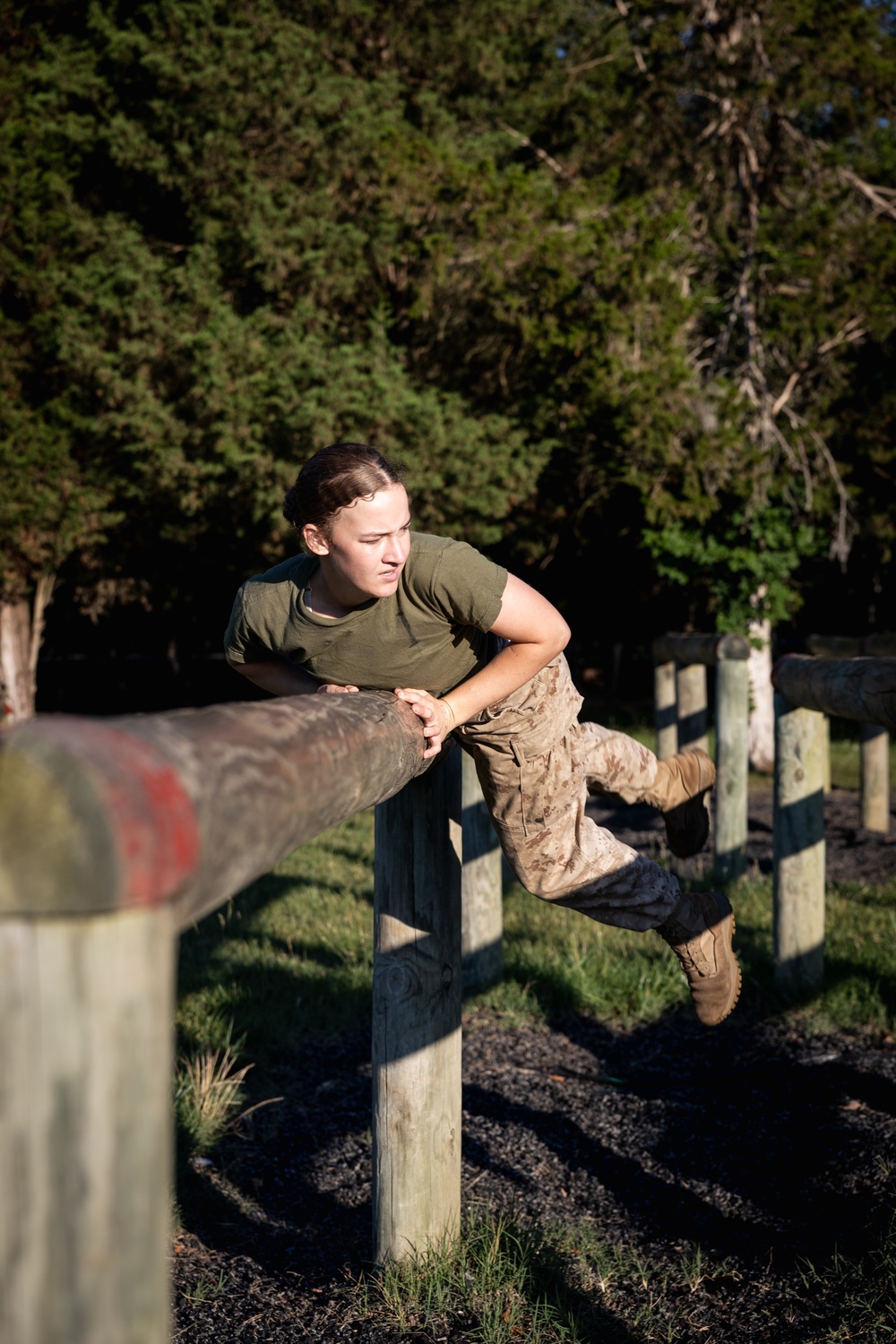 India company conducts the obstacle course