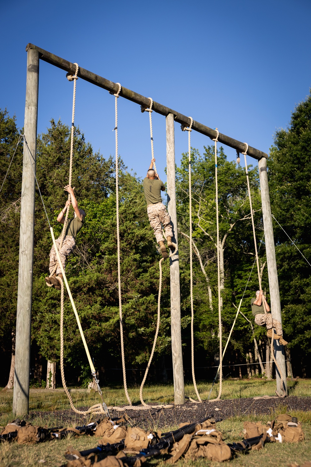 India company conducts the obstacle course