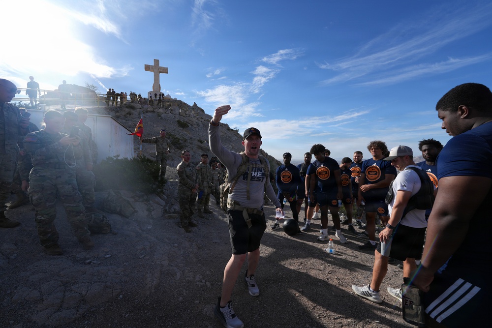 UTEP’s Scotty Walden delivers powerful message atop Mt. Cristo Rey