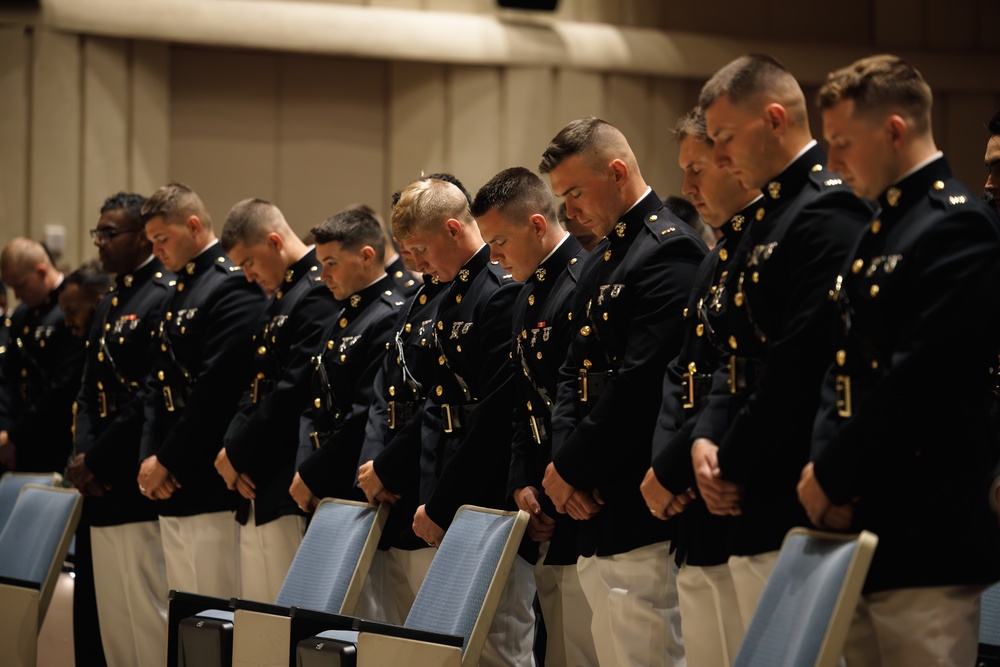 BOC 2-26 Company B graduation ceremony