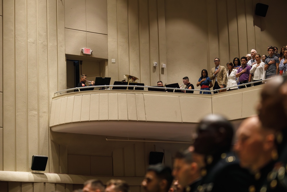 BOC 2-26 Company B graduation ceremony