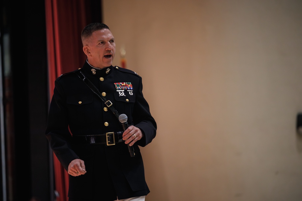 BOC 2-26 Company B graduation ceremony