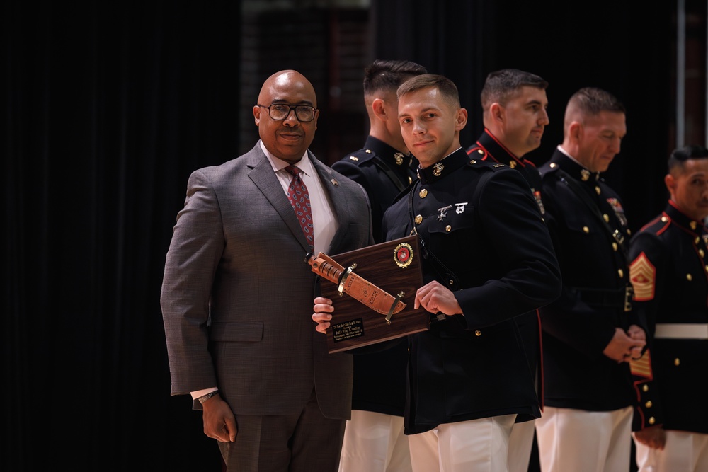 BOC 2-26 Company B graduation ceremony