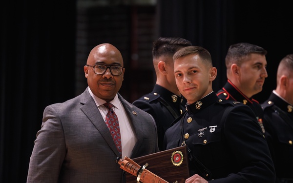 BOC 2-26 Company B graduation ceremony