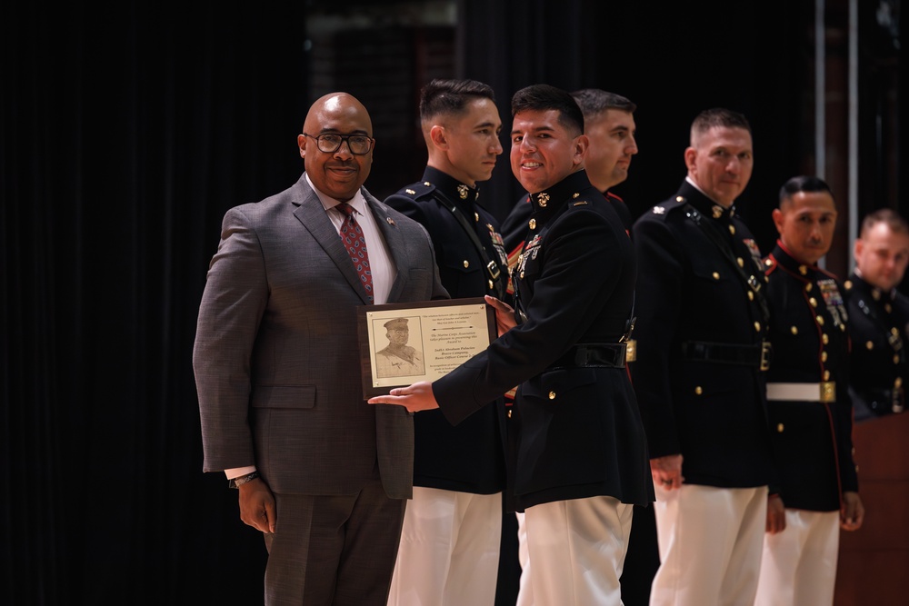 BOC 2-26 Company B graduation ceremony