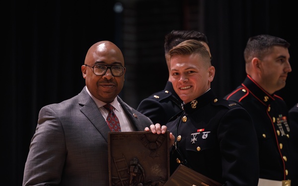 BOC 2-26 Company B graduation ceremony