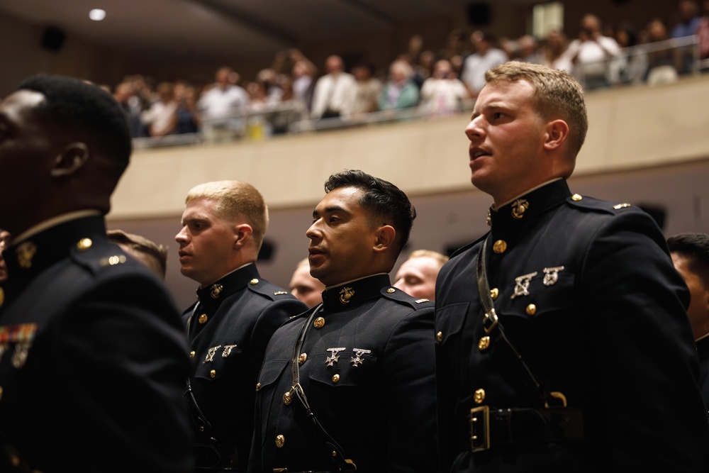 BOC 2-26 Company B graduation ceremony