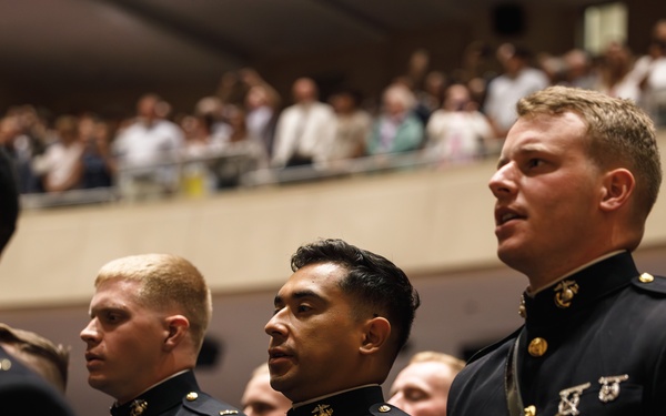 BOC 2-26 Company B graduation ceremony