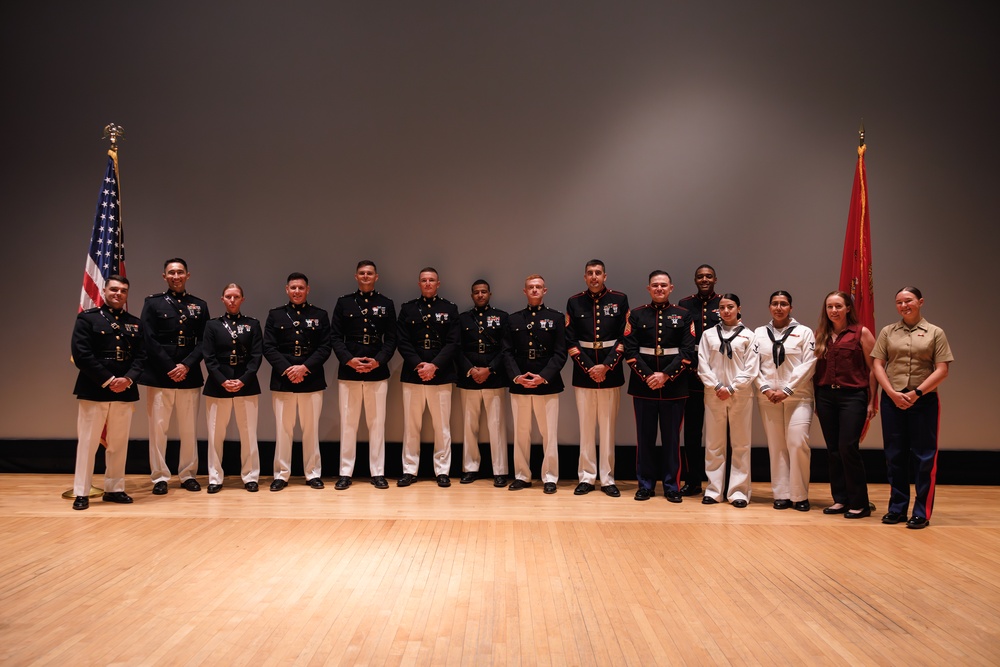 BOC 2-26 Company B graduation ceremony