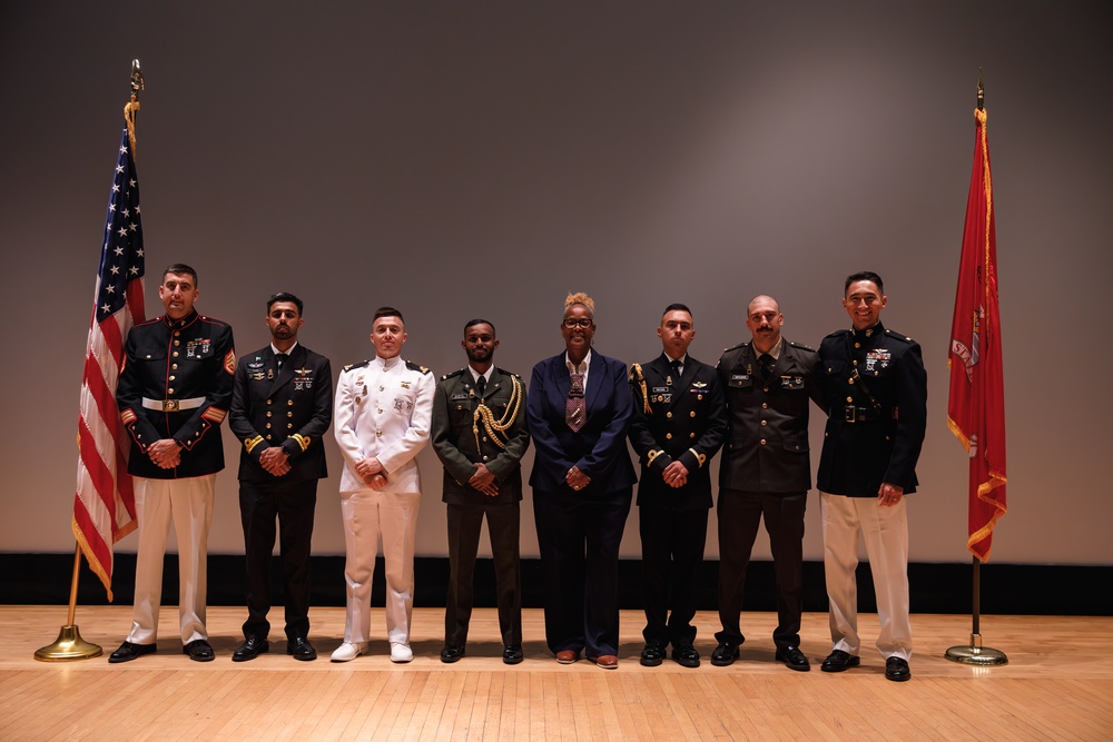 BOC 2-26 Company B graduation ceremony