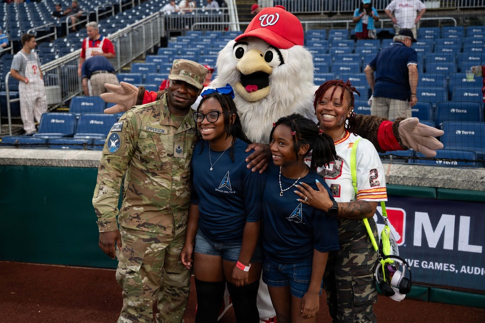 U.S. Space Force Day at Nationals Park