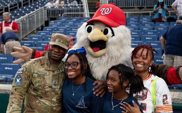 U.S. Space Force Day at Nationals Park