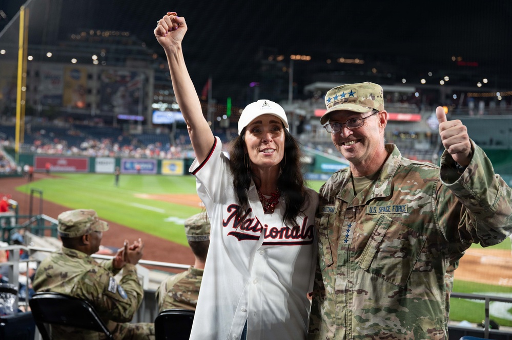 U.S. Space Force Day at Nationals Park