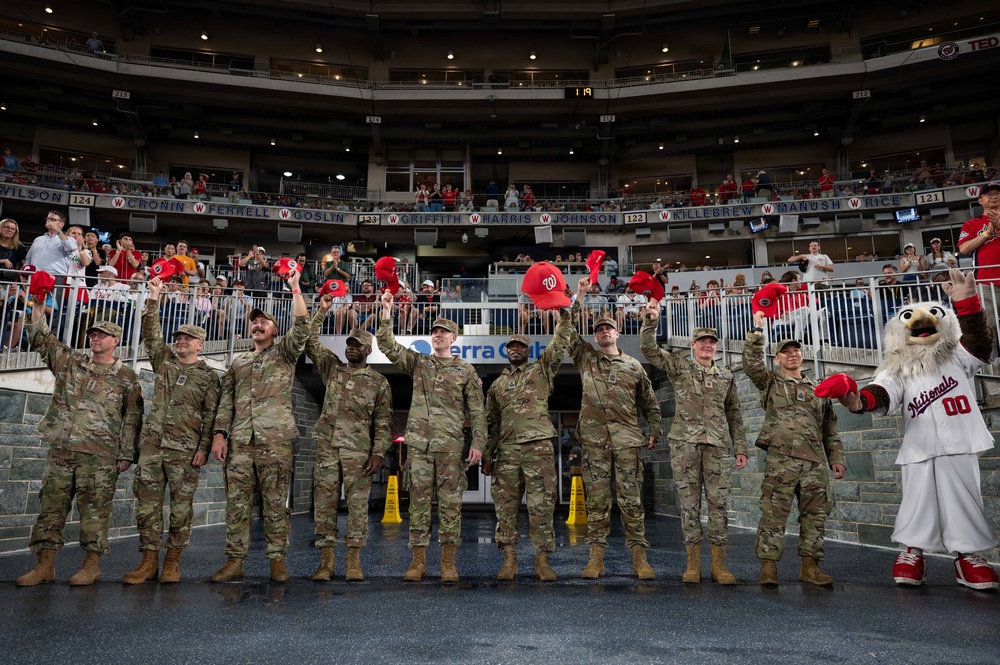 U.S. Space Force Day at Nationals Park
