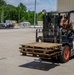 Driving the Forklift