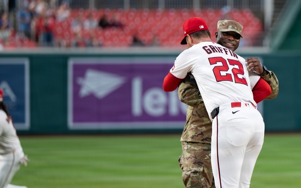 U.S. Space Force Day at Nationals Park
