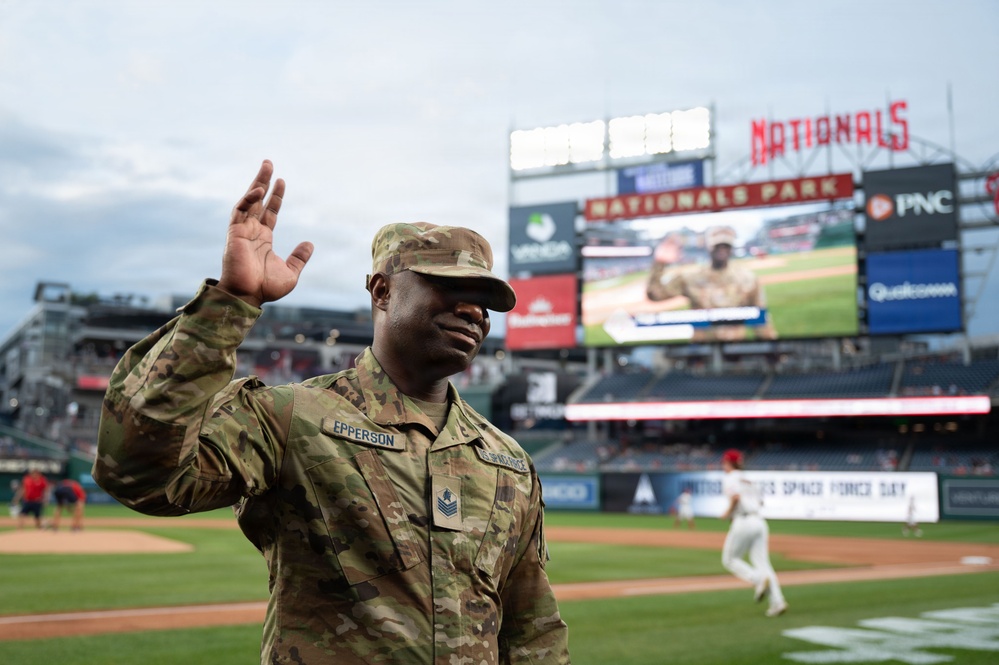 U.S. Space Force Day at Nationals Park