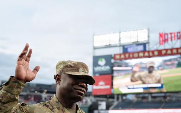 U.S. Space Force Day at Nationals Park