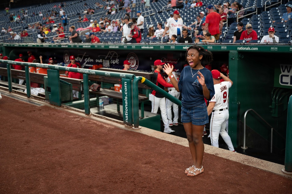 U.S. Space Force Day at Nationals Park