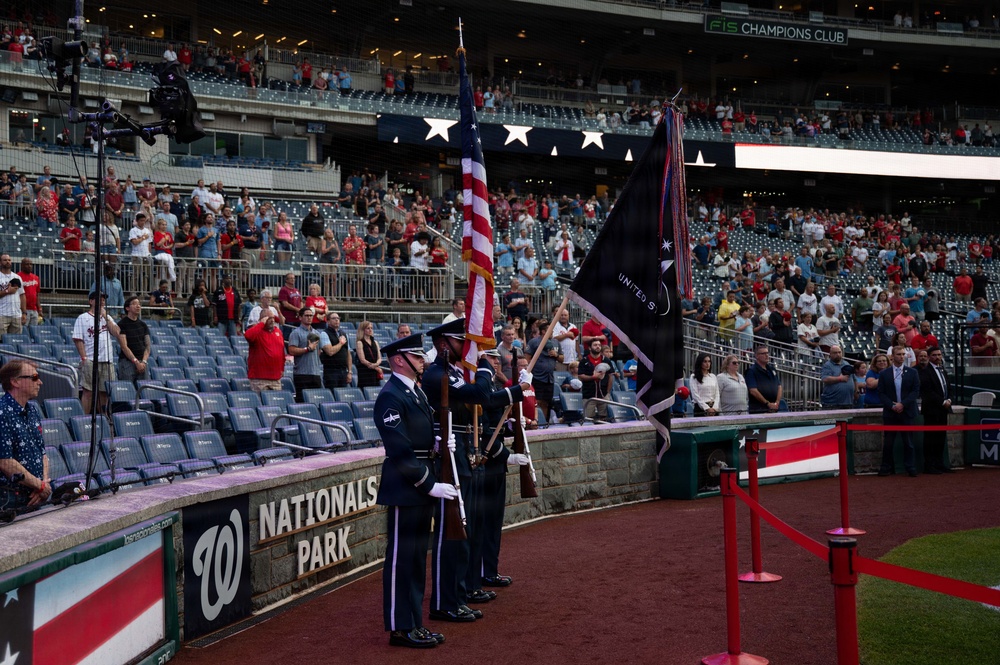 U.S. Space Force Day at Nationals Park
