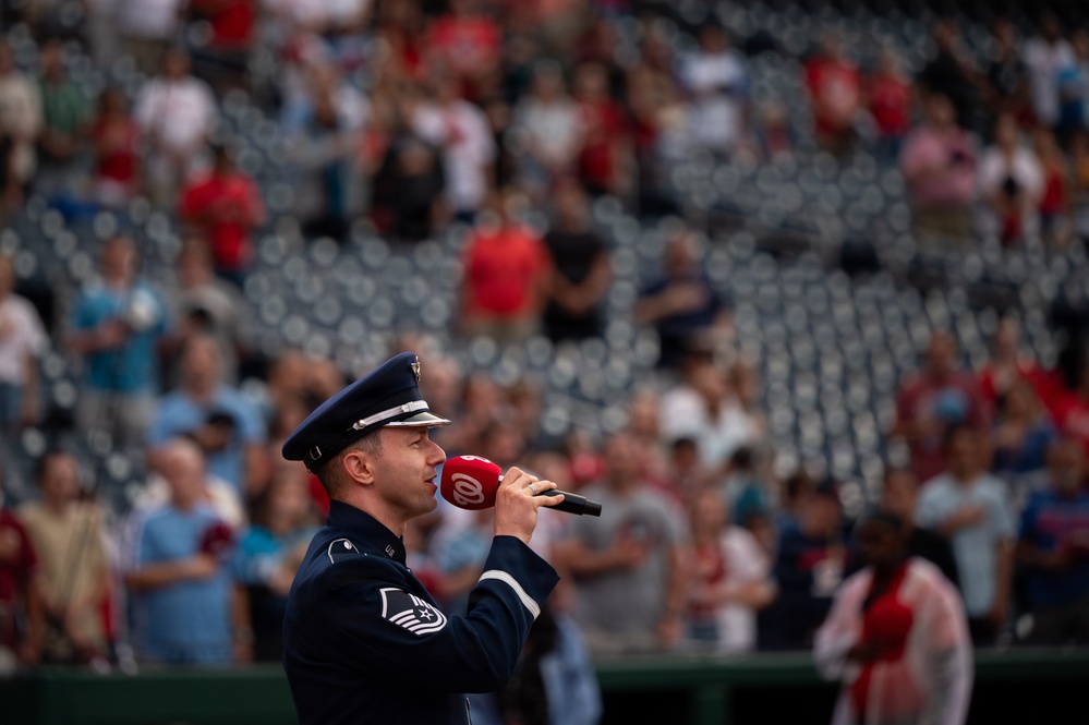 U.S. Space Force Day at Nationals Park