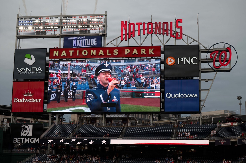 U.S. Space Force Day at Nationals Park